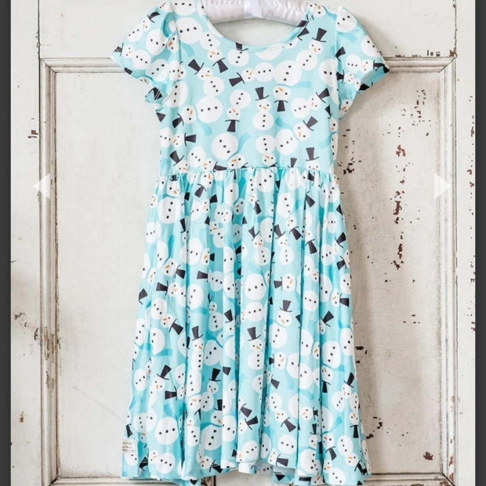 Charlie's project snowman twirl dress